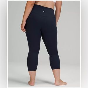 Lululemon Align High Rise Crop 23” True Navy